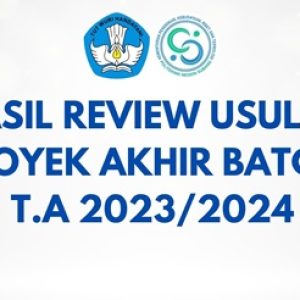 Hasil Review Usulan Proyek Akhir Tahun Akademik 2023/2024