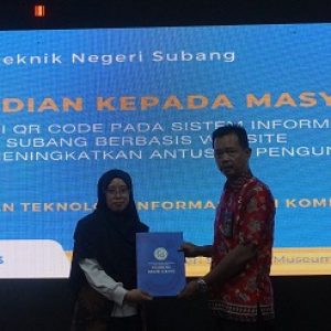 JTIK Serahkan Sistem Informasi Museum Ke UPTD Museum Subang Melalui Kegiatan Pengabdian Kepada Masyarakat
