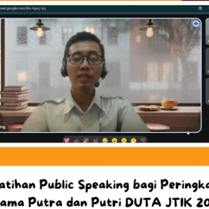 Pelatihan Public Speaking DUTA Jurusan Teknologi Informasi dan Komputer Tahun 2025